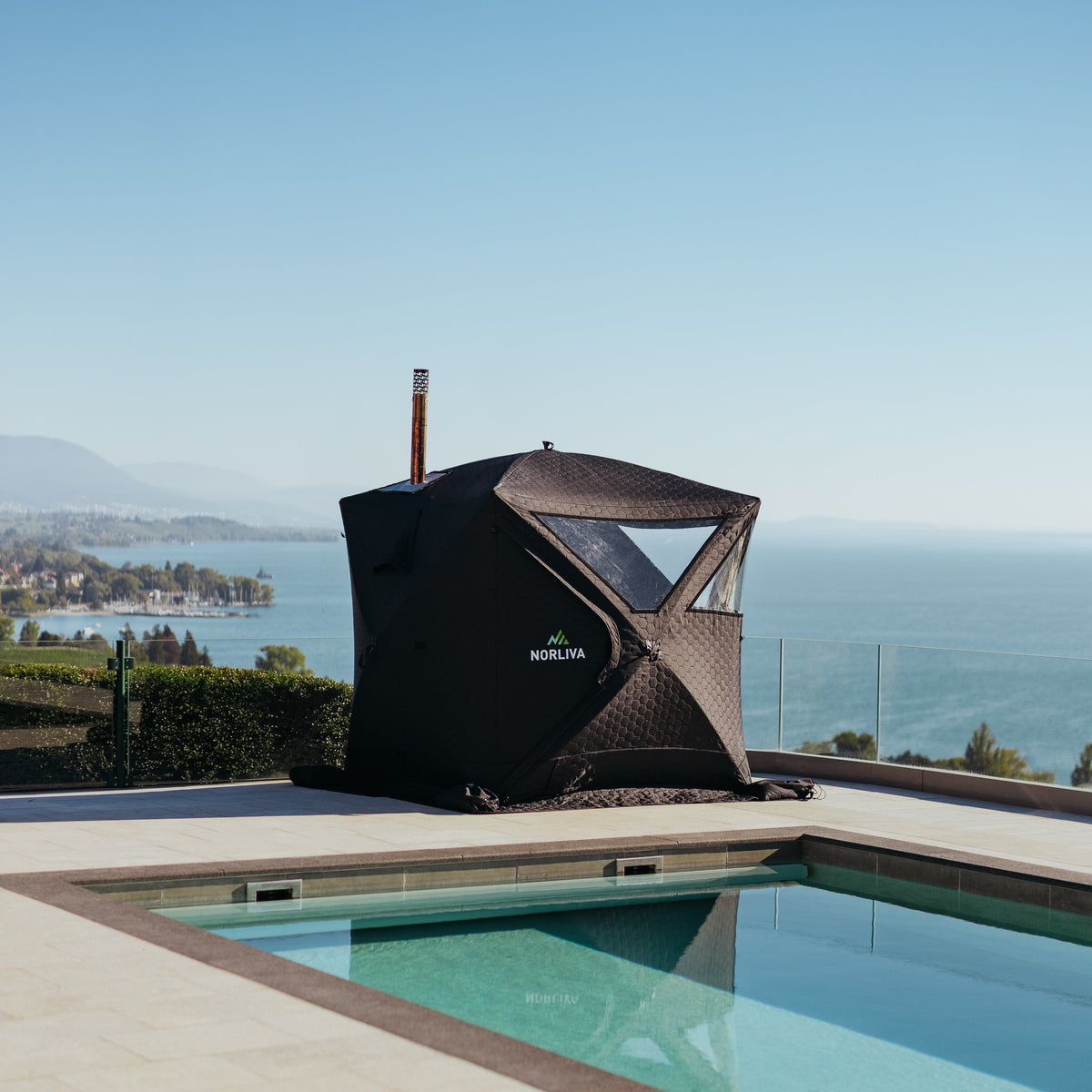 Tente sauna mobile Isen 3.0 avec poêle de sauna